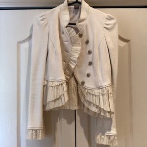Jacket in cream by Free People
